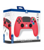 Bezdrôtový herný ovladač pre PlayStation 4 – Red
