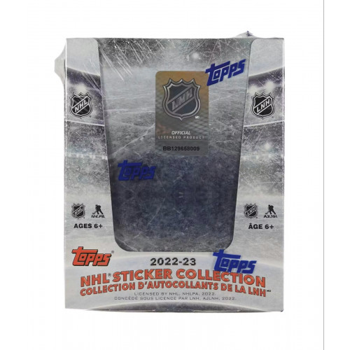 '22/23 NHL Hockey Sticker Collection 50-Pack Box