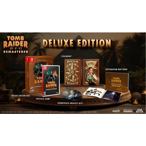 Tomb Raider IV-VI Remastered Starring Lara Croft: Deluxe Edition