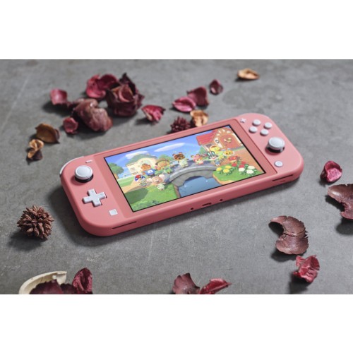 Nintendo Switch Lite Coral + ACNH bundle