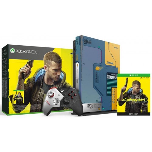 Xbox One X 1TB + Cyberpunk 2077 limited edition