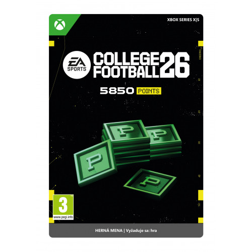 College Football 26: 5850 Points