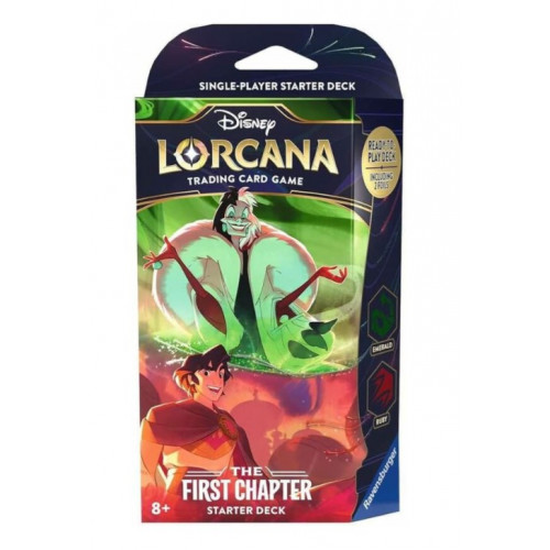 Disney Lorcana: The First Chapter TCG Starter Deck Ruby & Emerald