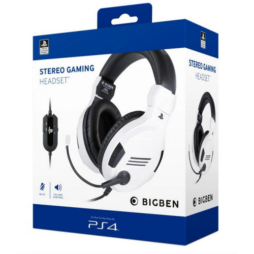 Herné slúchadlá PS4OFHEADSETV3WHITE