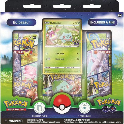 Pokémon TCG: Pokémon GO - Pin Collection - Bulbasaur