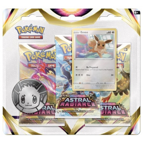Pokémon TCG: SWSH10 Astral Radiance - 3 Blister Booster