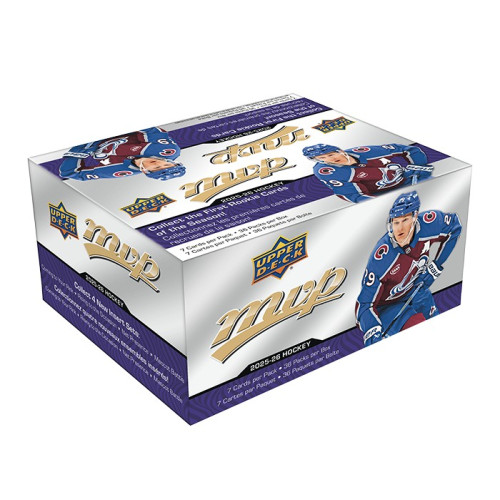 2025-26 Upper Deck MVP Hockey Retail Box