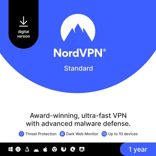 NordVPN Standard - 1 rok