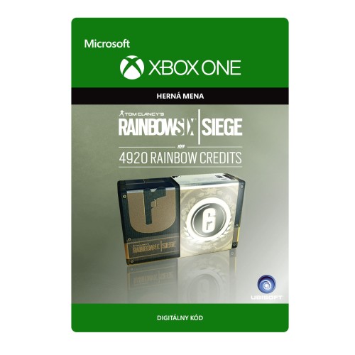 Tom Clancy's Rainbow Six Siege Currency pack 4920 Rainbow credits