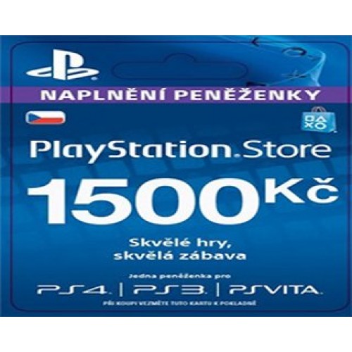 PSN Card 1500 CZK (CZ)