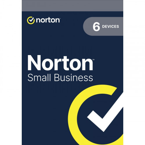 Norton Small Business, 250 GB Storage, 6 devices for 1 year
