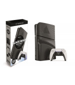 Kryt na konzolu PS5 Slim Black Wave Faceplates Kit