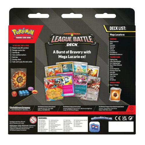 Pokémon TCG: Mega Lucario ex League Battle Deck