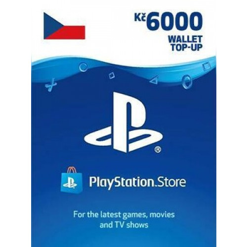 PSN Card 6000 CZK