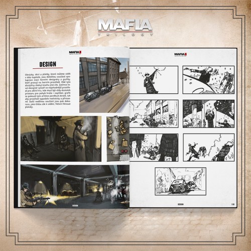 Kniha The Art of Mafia Trilogy CZ