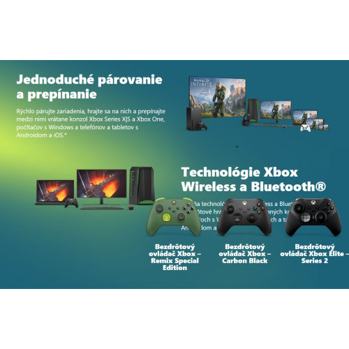 Xbox Wireless Controller Remix Special Edition + Play & Charge Kit