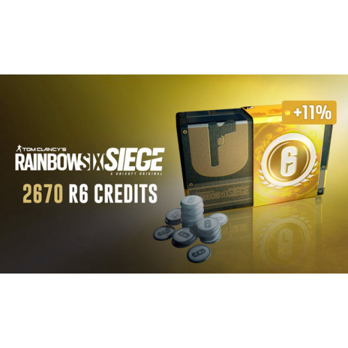 Tom Clancy's Rainbow Six Siege Currency pack 2670 Rainbow credits