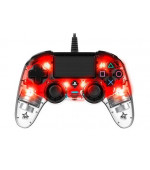 Herný ovládač Nacon Wired Illuminated Compact Controller – Red