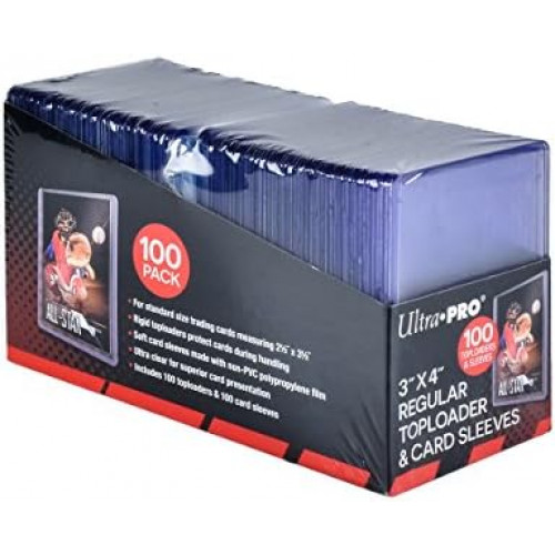 UP Plastový toploader 35pt + Sleeves, balenie 100 ks