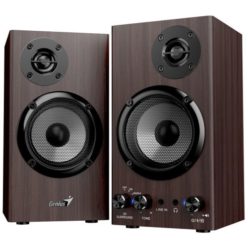 GENIUS Repro SP-HF520BT, tmavohnedá  použitý!
