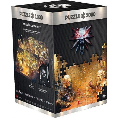 Gaming Puzzle: The Witcher (Wiedźmin) Playing Gwent 1000