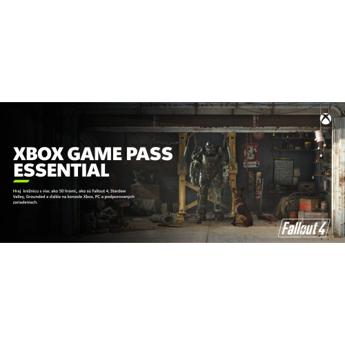 Game Pass Essential na 6 mesiacov
