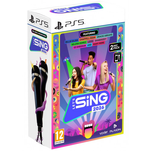 Let’s Sing 2026 + 2 mikrofony