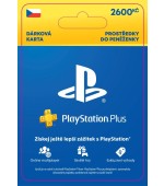 PlayStation Network Card 2600 CZK