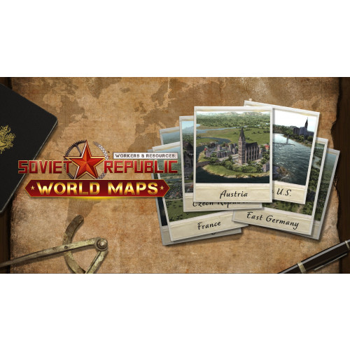 Workers & Resources: Soviet Republic - World Maps