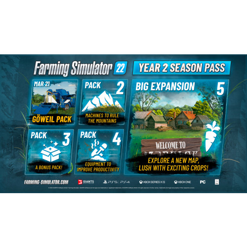 Farming Simulator 22 - YEAR 2 Season Pass