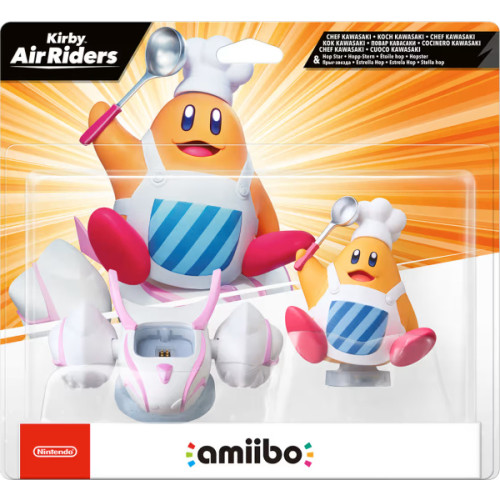 amiibo Chef Kawasaki & Hop Star (Kirby Air Riders)