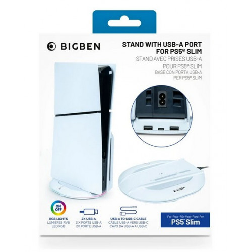 Podstavec s portami USB-A pre PlayStation 5 Slim