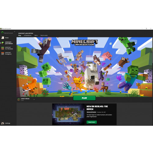 Minecraft Java & Bedrock Edition Official website