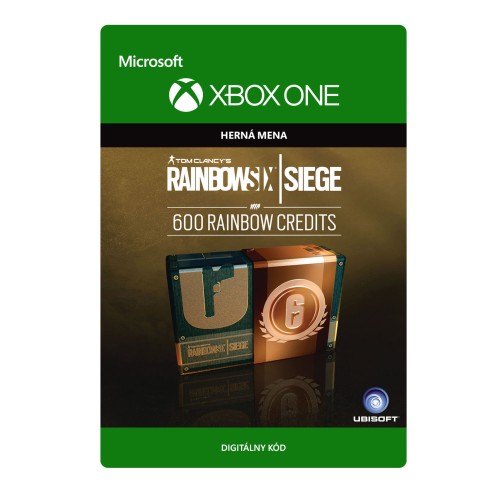 Tom Clancy's Rainbow Six Siege Currency pack 600 Rainbow credits