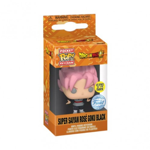 Funko POP Keychain: DBS- Goku(Rose Black)