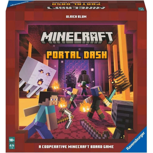 RAVENSBURGER HRY 274369 Minecraft: Portal Dash - použitý