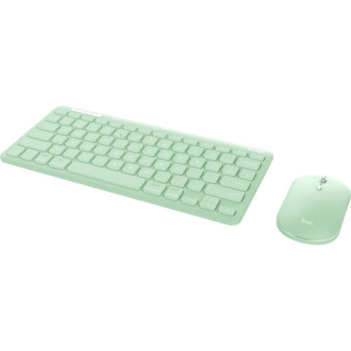 TRUST LYRA WL KEYBOARD & MOUSE US (myš+kláv) zelená