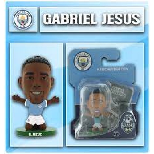 Soccerstarz - Man City Gabriel Jesus - Home Kit (Classic Kit) /Figures