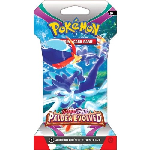Pokémon TCG: SV02 Paldea Evolved - 1 Blister Booster