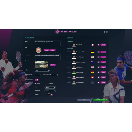 Tennis Manager 2024