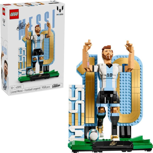 LEGO Edition 43015 Lionel Messi – Futbalová legenda