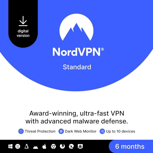 NordVPN Standard - 6 mesiacov