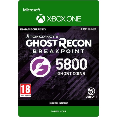 Ghost Recon Breakpoint: 4800 (+1000 bonus) Ghost Coins