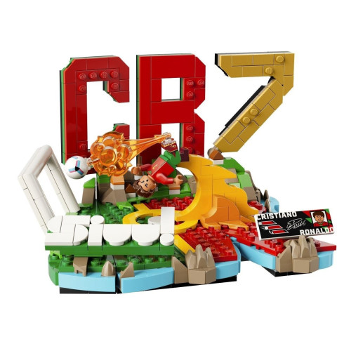 LEGO® Editions 43012 Cristiano Ronaldo – Hviezdné momenty futbalu