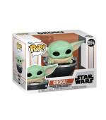 Funko POP: Star Wars: Mandalorian - Grogu w/Prama