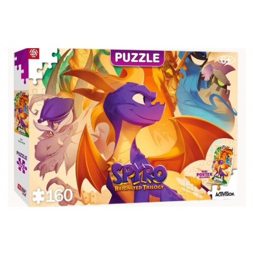 PUZZLE 160 SPYRO REIGNITED TRILOGY: HRDINOVIA