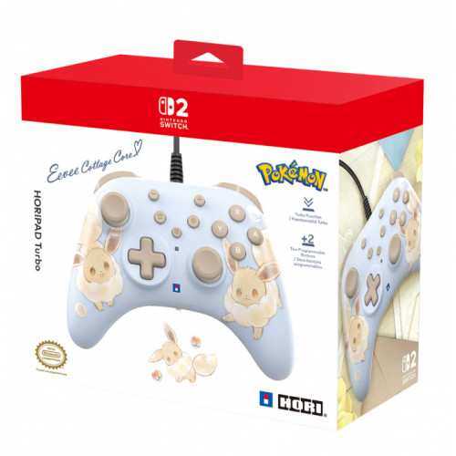 SWITCH 2 HORIPAD Turbo (Eevee)