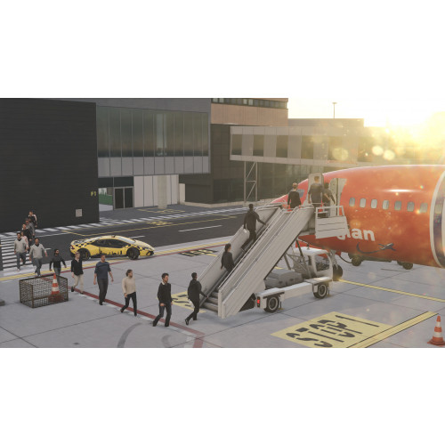 AirportSim - Bologna Airport