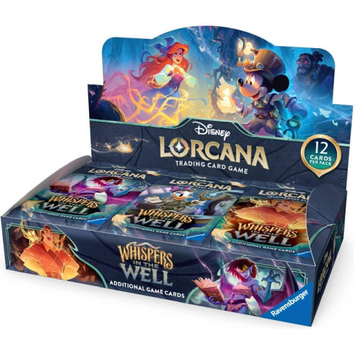Disney Lorcana: Whispers in the Well Booster Display