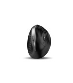 Genius Ergo 8250S/Vertikální/Optická/Pro praváky/1 600 DPI/Bezdrátová USB/Černá-stříbrná použitý